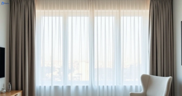 Restored vibrant drapes in auburn-vic QLD after Matty Curtain Cleaning